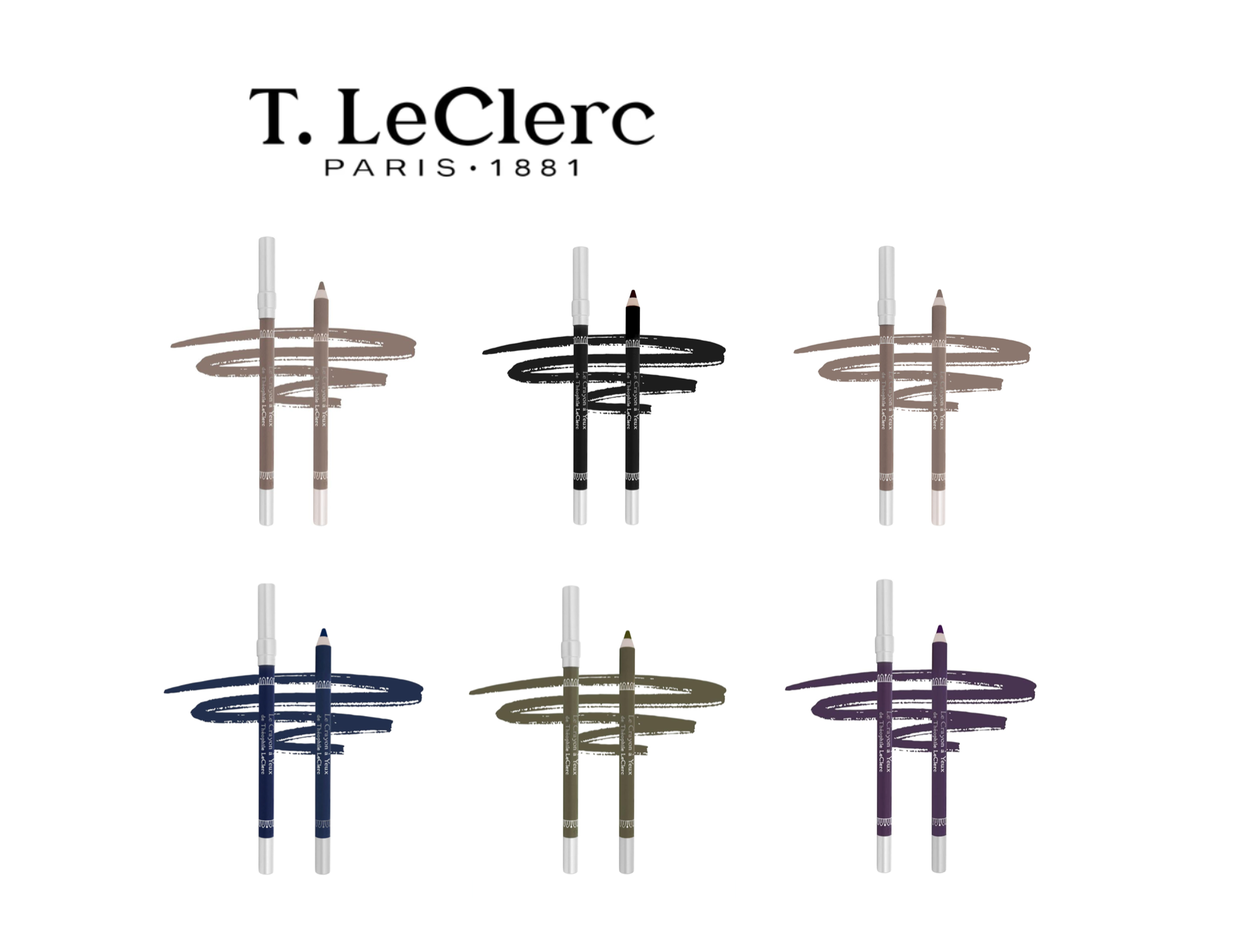 T. LeClerc Cosmetics Eye Pencil, 1.05 g / 0.04 oz